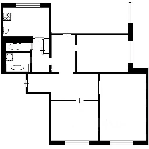 4-к кв. Москва Никулинская ул., 27К3 (100.0 м) - Фото 1