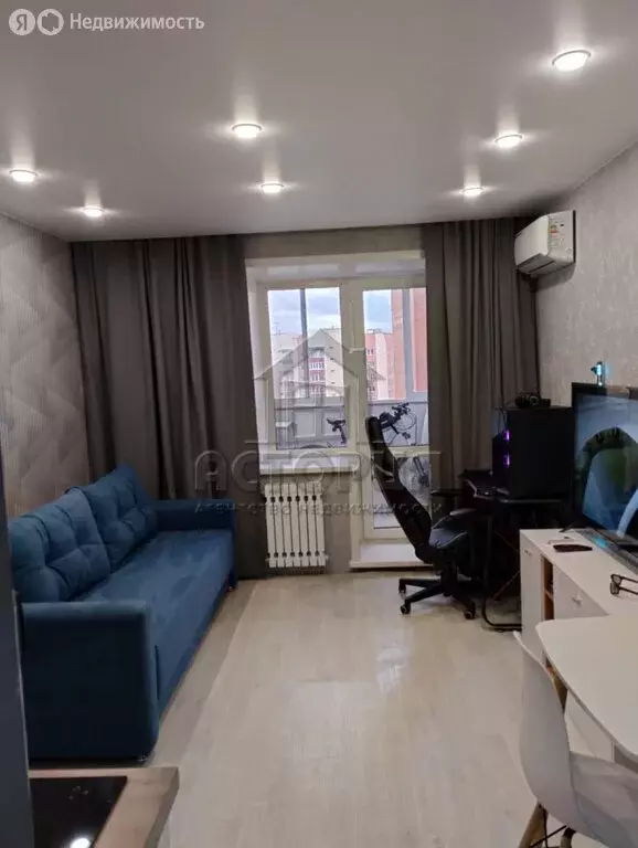 Квартира-студия: Красноярск, проспект 60 лет Образования СССР, 54 (22 ... - Фото 2