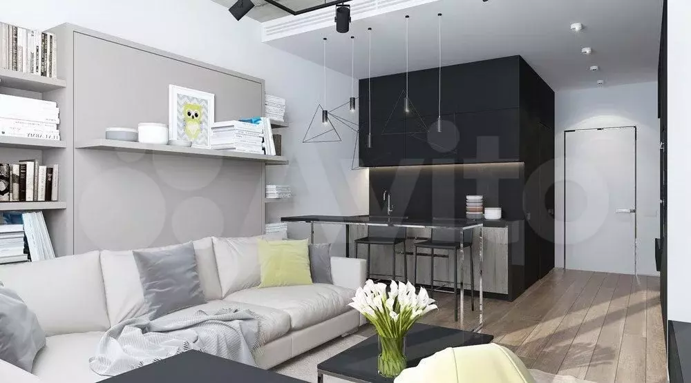Квартира-студия, 19,9 м, 5/25 эт. - Фото 0