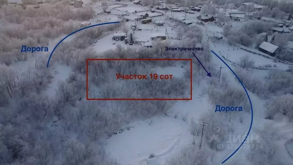 Участок в Мурманская область, Кольский район, Кильдинстрой городское ... - Фото 1