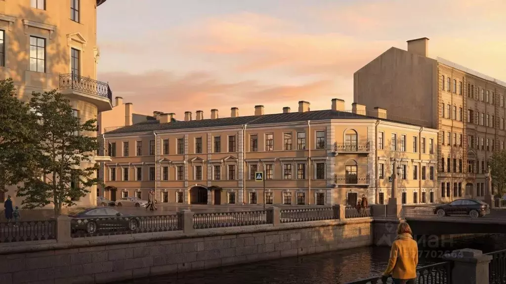 1-к кв. Санкт-Петербург наб. Канала Грибоедова, 84 (41.0 м) - Фото 1