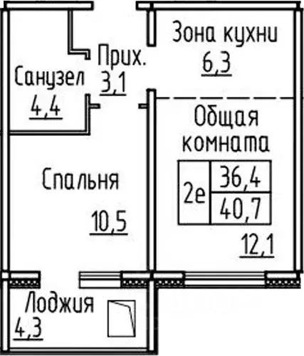 2-к кв. Новосибирская область, Новосибирский район, Мичуринский ... - Фото 0