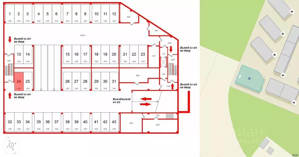 Гараж в Санкт-Петербург, Санкт-Петербург, Зеленогорск Кривоносовская ... - Фото 1