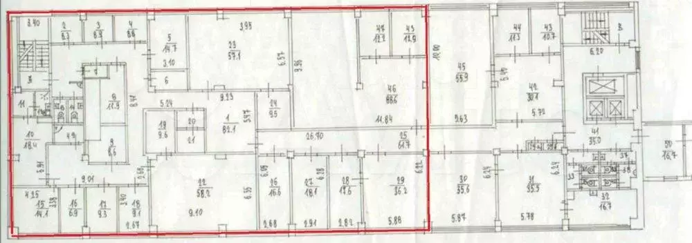 Аренда офиса 591 м2 м. Электрозаводская в цао - Фото 0