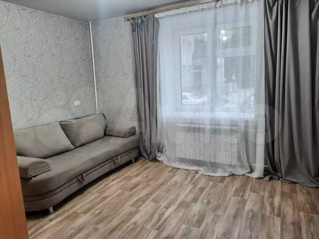 1-к. квартира, 28 м, 1/9 эт. - Фото 1