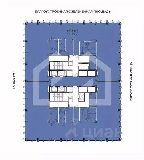 Помещение свободного назначения в Москва Старокалужское ш., 64АС2 ... - Фото 2