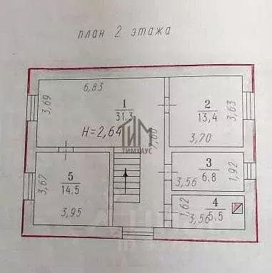 Дом в Омская область, Омск пос. Рыбачий, ул. 2-я Рыбачья, 31 (150 м) - Фото 2