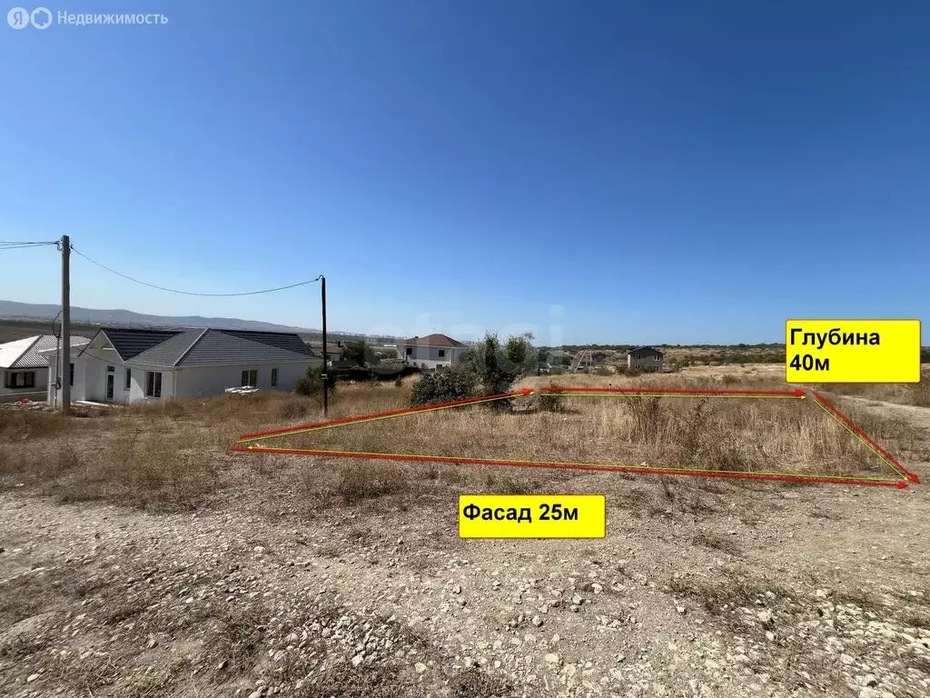 Участок в Краснодарский край, муниципальный округ Анапа, хутор ... - Фото 1