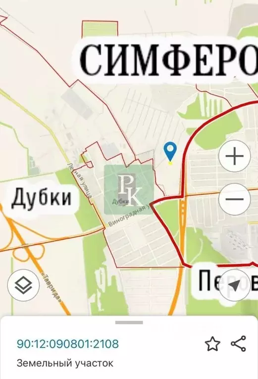 Участок в Крым, Симферопольский район, с. Мирное  (6.0 сот.) - Фото 2