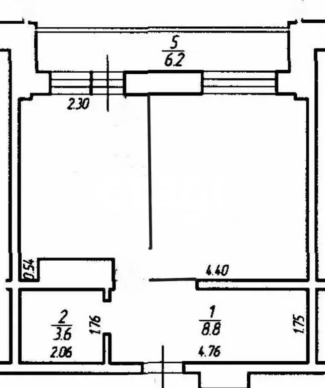 1-комнатная квартира: Иркутск, Байкальская улица, 289/5 (42.9 м) - Фото 1