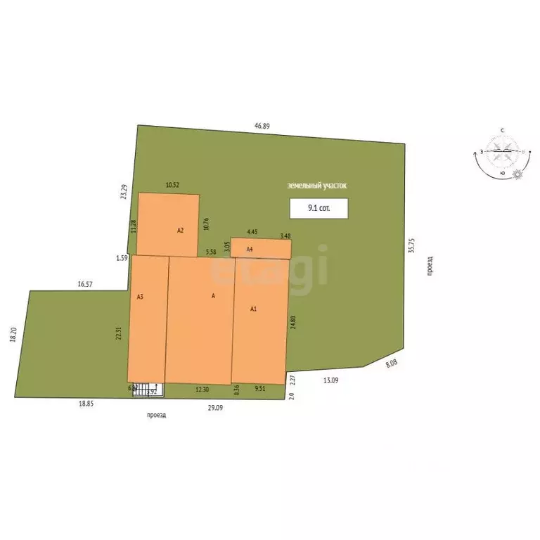 Помещение свободного назначения в Забайкальский край, Чита ... - Фото 2