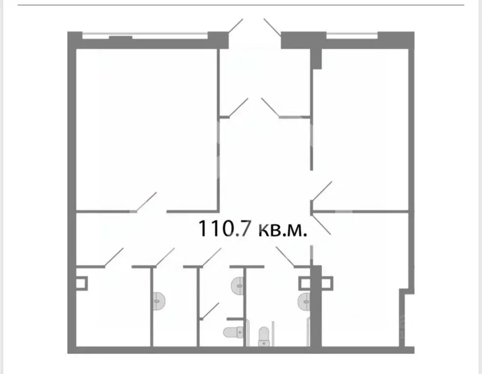 Помещение свободного назначения в Москва Сколковское ш., 40к1 (111 м) - Фото 2