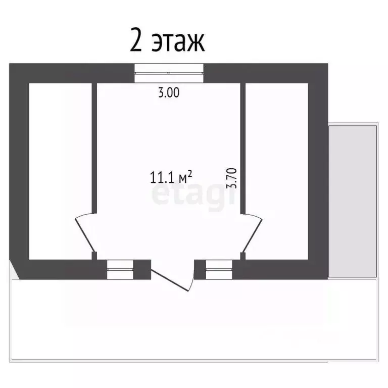 Дом в Севастополь Строитель-3 садоводческое товарищество, 219 (41 м) - Фото 1