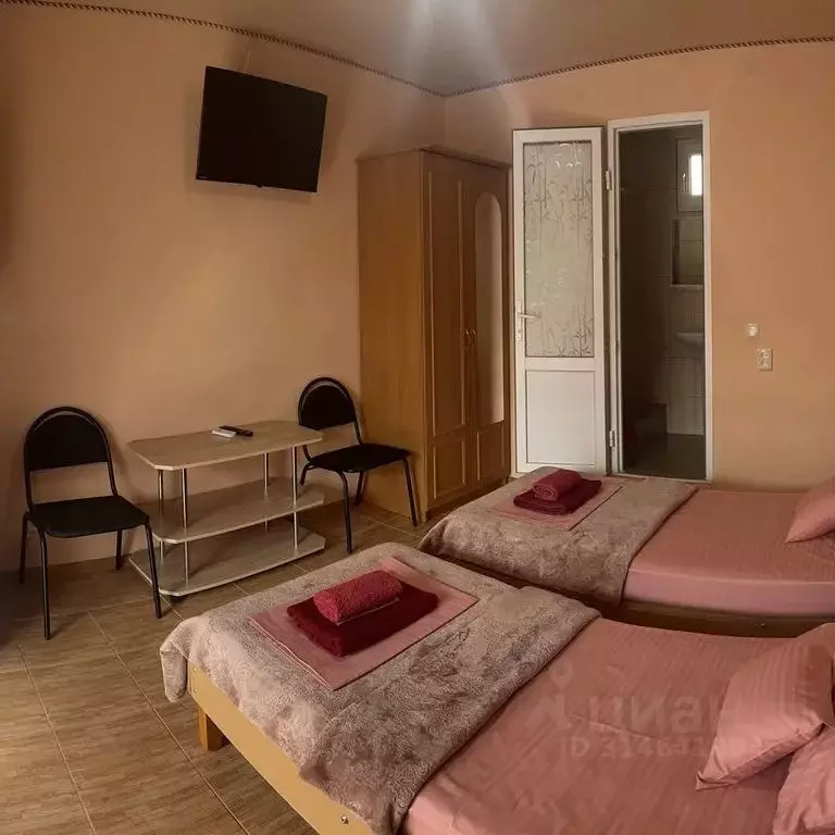 Комната Крым, Феодосия муниципальный округ, с. Береговое ул. ... - Фото 1