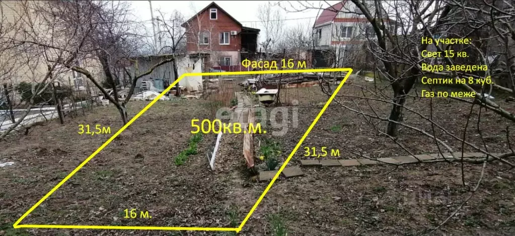 Участок в Краснодарский край, Анапа муниципальный округ, с. Супсех ул. ... - Фото 1