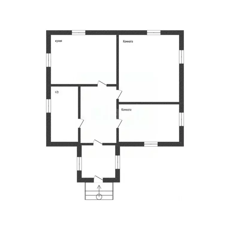 Дом в Курганская область, с. Кетово ул. Весенняя, 1А (104 м) - Фото 2