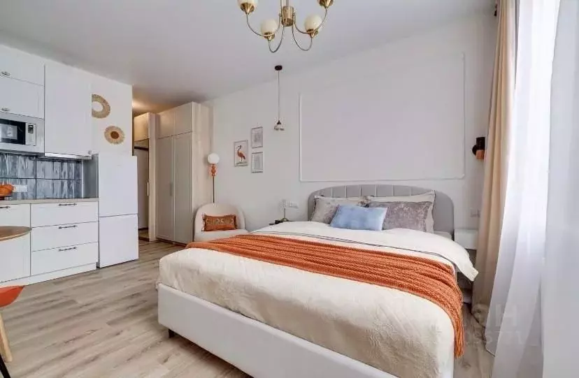 Студия Москва Новоостаповская ул., 20 (23.5 м) - Фото 1