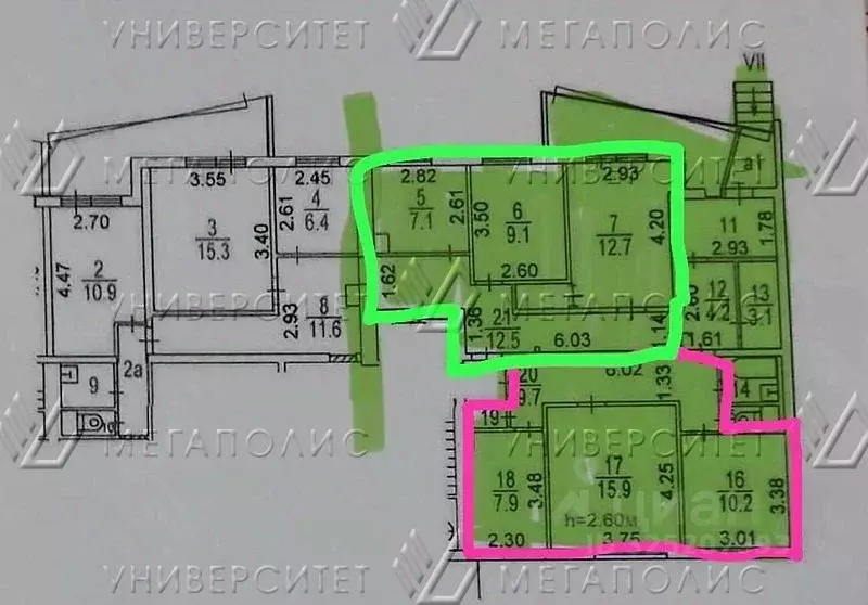Помещение свободного назначения в Москва Кировоградская ул., 16К2 (100 ... - Фото 2