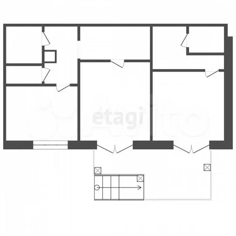 Продам помещение свободного назначения, 49.5 м - Фото 0