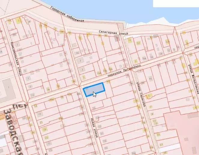 Участок в Тверская область, Осташков Новая ул., 7 (12.8 сот.) - Фото 1