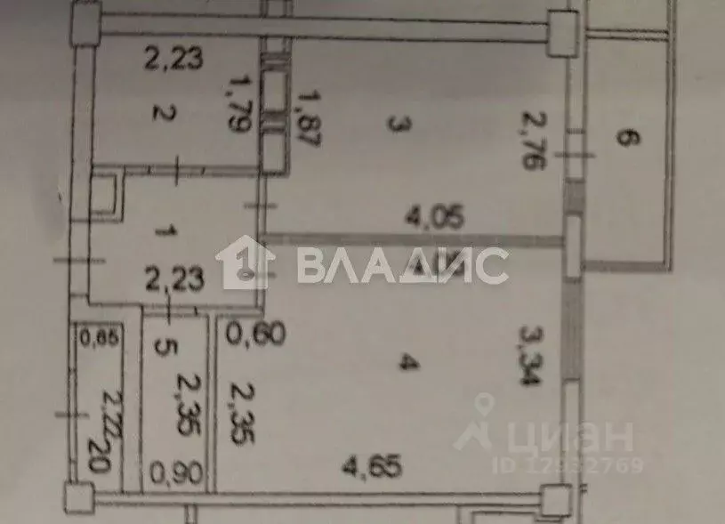 1-к кв. Пензенская область, Пенза ул. Генерала Глазунова, 6 (36.0 м) - Фото 2