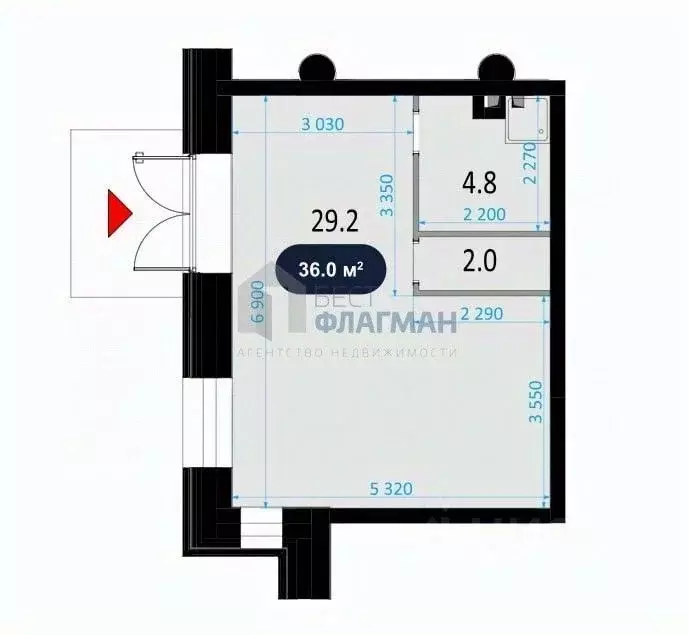 Торговая площадь в Москва ул. Ротмистрова, 2к4 (36 м) - Фото 2