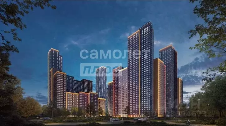 Студия Москва Строительный проезд, 9к1 (35.0 м) - Фото 1