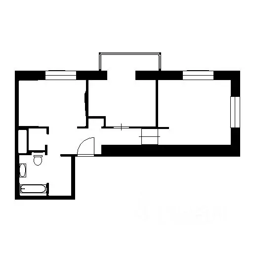 2-к кв. Ленинградская область, Кудрово г. Всеволожский район, ... - Фото 2