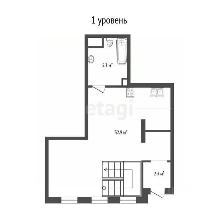 2-к кв. Тюменская область, Тюмень ул. Усиевича, 16 (80.0 м) - Фото 1