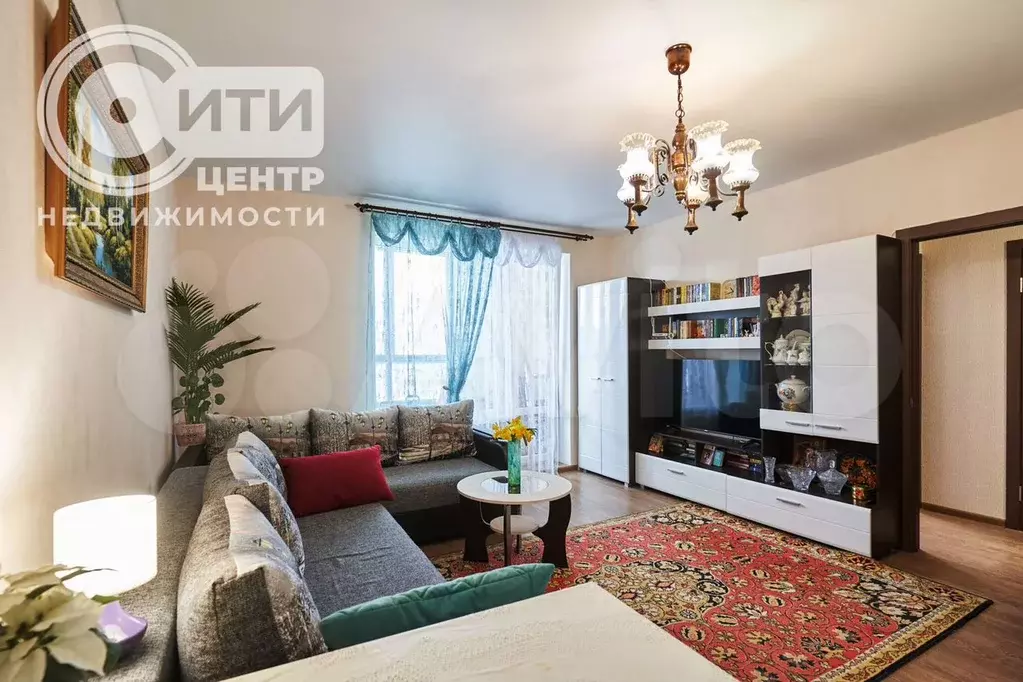 2-к. квартира, 44,6 м, 14/23 эт. - Фото 1