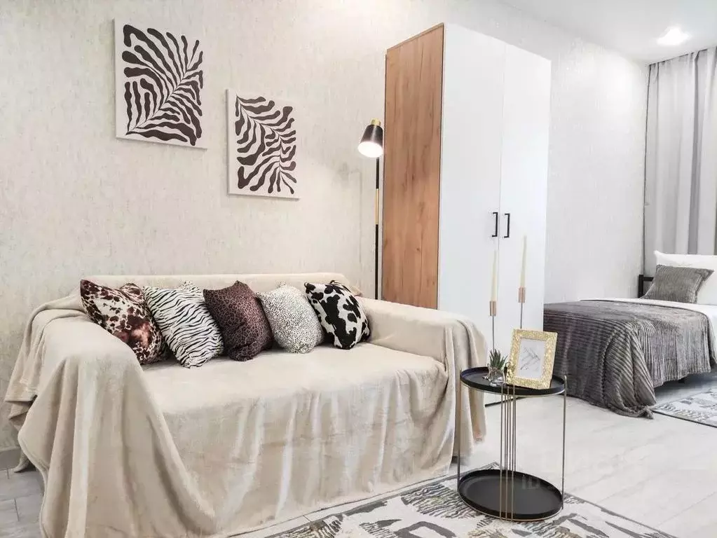 Студия Новосибирская область, Обь Октябрьская ул., 5 (31.0 м) - Фото 1