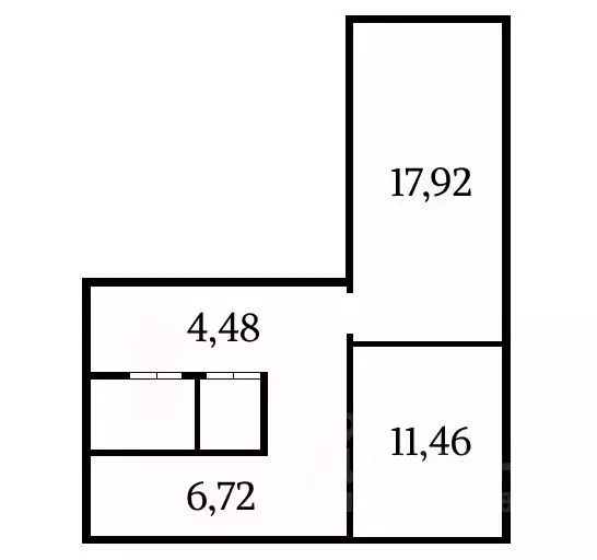 2-к кв. Санкт-Петербург 2-й Рабфаковский пер., 5К6 (45.3 м) - Фото 2