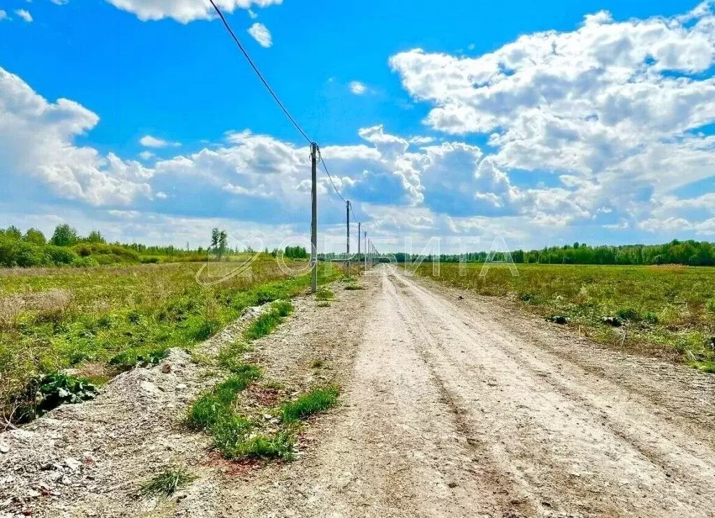 Участок в Тюменская область, Тюменский район, с. Горьковка Центральная ... - Фото 0