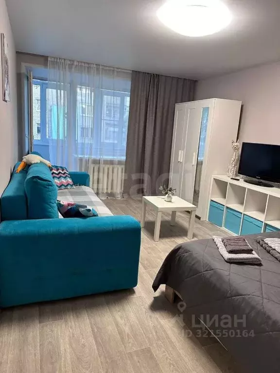 1-к кв. Ярославская область, Ярославль ул. Ньютона, 63к2 (32.0 м) - Фото 0