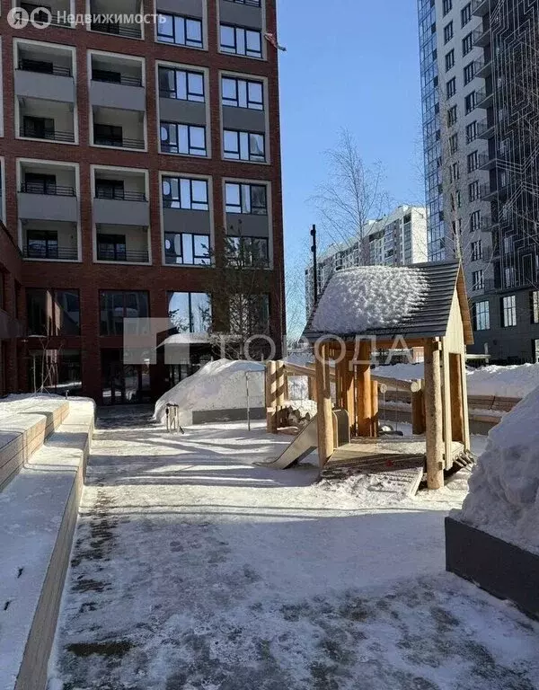Квартира-студия: Новосибирск, улица Семьи Шамшиных, 93 (30 м) - Фото 2