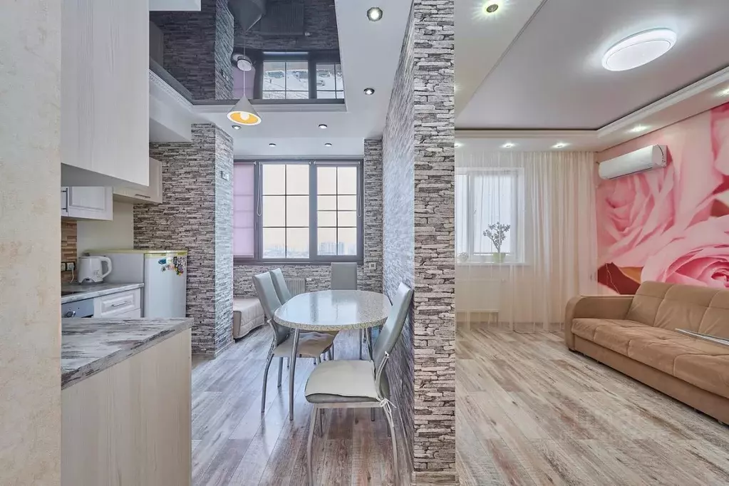 1-к кв. Краснодарский край, Краснодар Юбилейный мкр, ул. Генерала ... - Фото 1