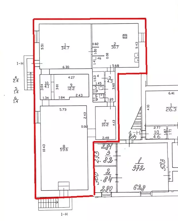 Помещение свободного назначения (165 м) - Фото 2