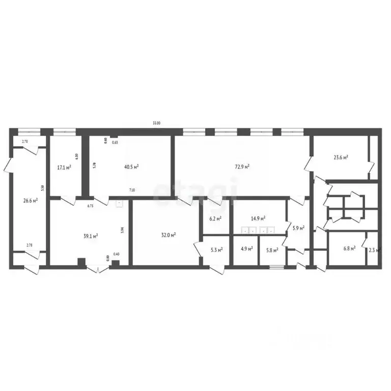 Офис в Красноярский край, Красноярск ул. Александра Матросова, 30л ... - Фото 2