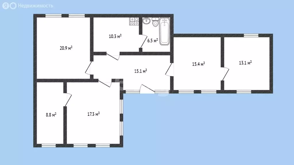 Дом в село Дружба, улица Шаумяна (107.4 м) - Фото 1