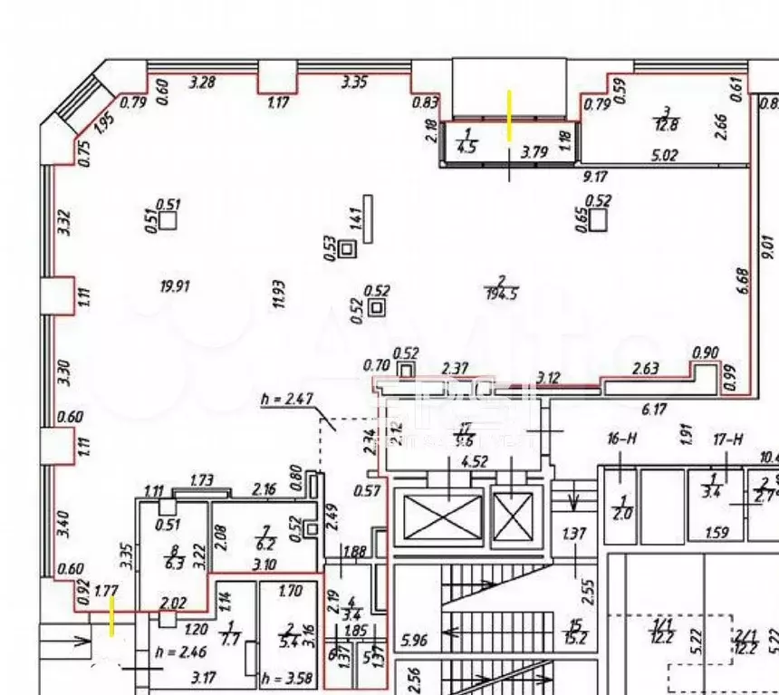 Продажа 230 м2 в центре витрины новостройка - Фото 0