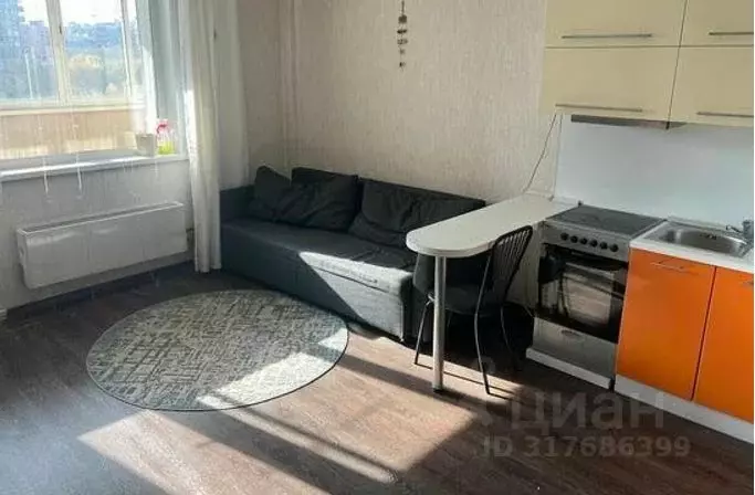 Студия Новосибирская область, Новосибирск Горский мкр, 8А (27.8 м) - Фото 1