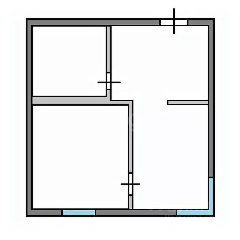 1-к кв. Татарстан, Казань Приволжская ул., 210 (35.0 м) - Фото 2