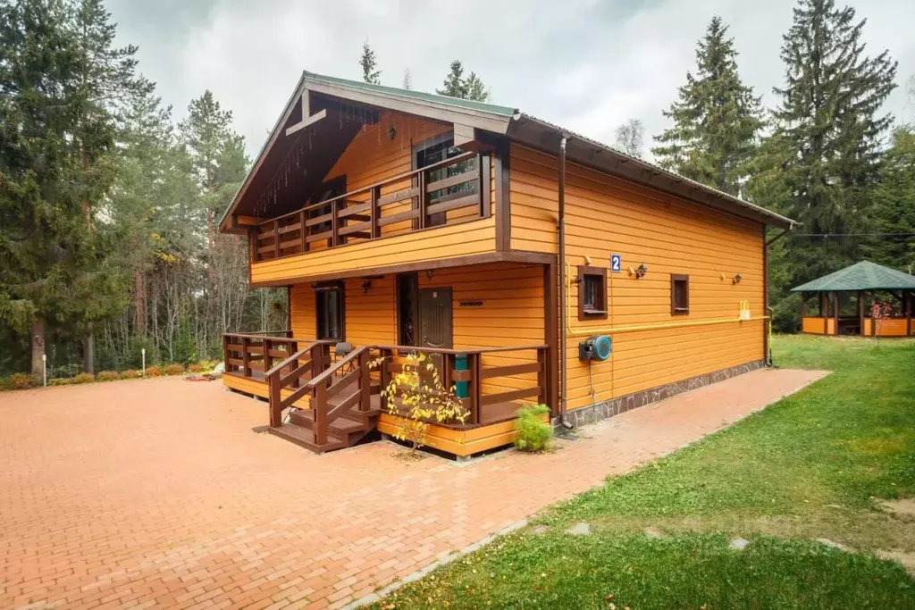 Дом в Ленинградская область, Приозерский район, Сосновское с/пос, д. ... - Фото 1