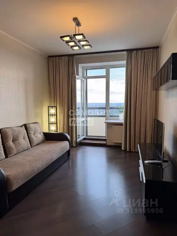 Студия Санкт-Петербург ул. Композиторов, 18 (34.0 м) - Фото 1