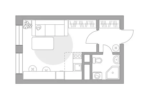 Квартира-студия: Балашиха, 39-й микрорайон, жилой комплекс Пехра, к8 ... - Фото 1