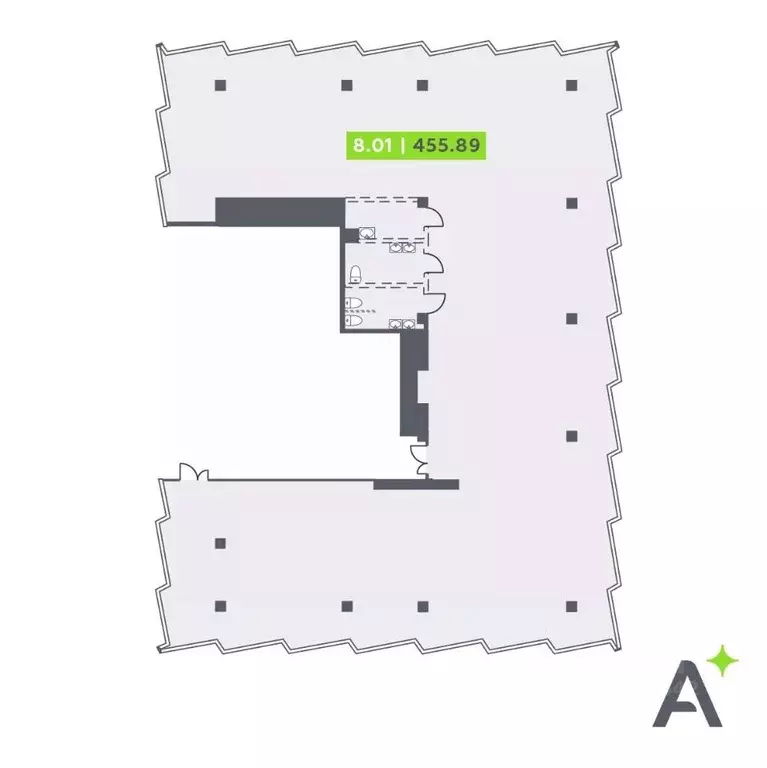 Офис в Санкт-Петербург Московский просп., 65Э (456 м) - Фото 2