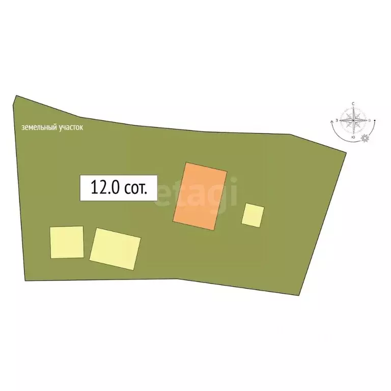 Дом в Алтай, Майминский район, с. Майма Алтайская ул., 97А (78 м) - Фото 2