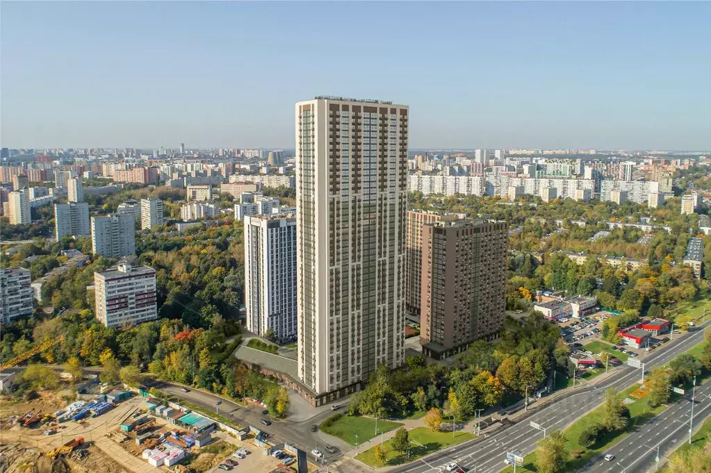 1-к кв. Москва 8-й мкр,  (48.9 м) - Фото 1