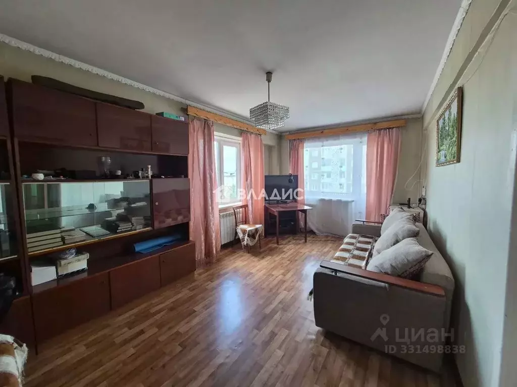 2-к кв. Бурятия, Улан-Удэ ул. Добролюбова, 2 (42.0 м) - Фото 1