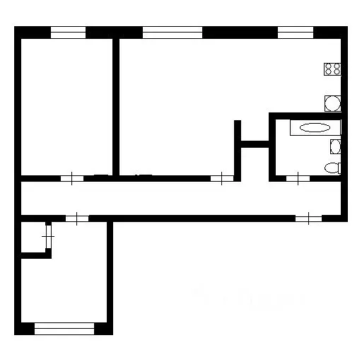 3-к кв. Московская область, Рузский муниципальный округ, Тучково пгт ... - Фото 2